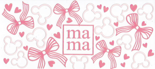 Mama Pink Bow