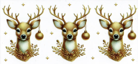 Gold Reindeer