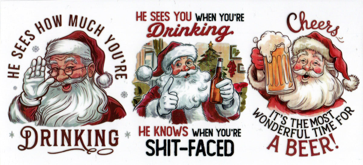 Santa Sees you when