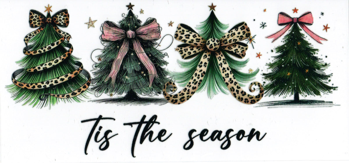 This the season cheetah xmas tree