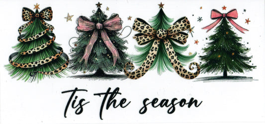 This the season cheetah xmas tree