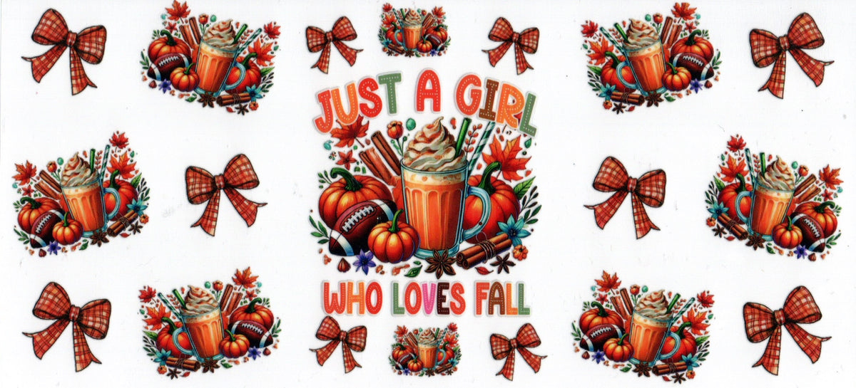 Girl who loves fall