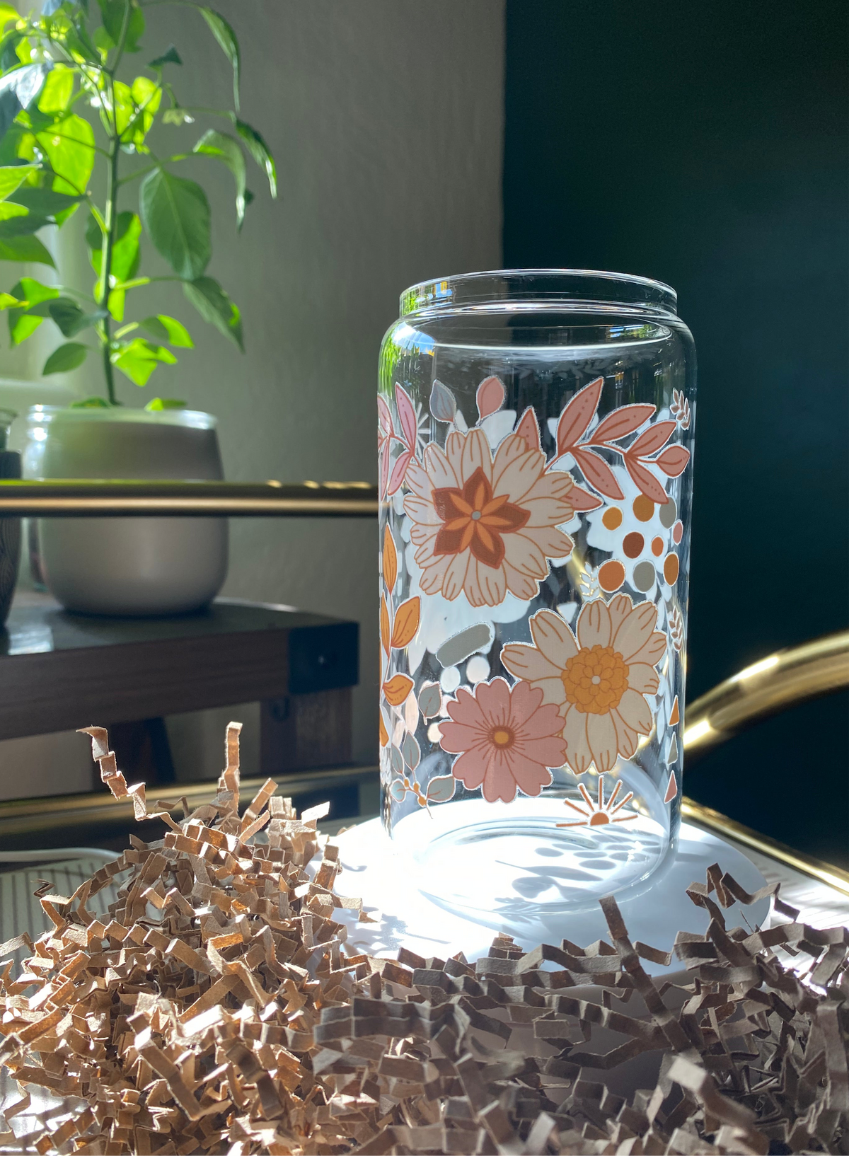 Multicolor Floral 16oz