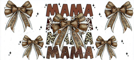 Football Bow Mama