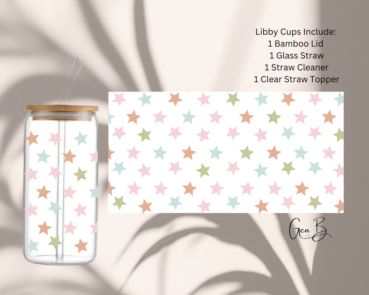 Colorful Star 16oz