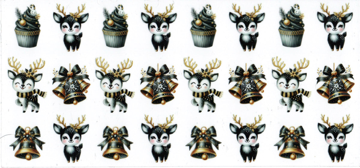 Reindeer Christmas bells